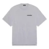 Turn Slit T-shirt “Grijs-Zwart” 675016TLVB31167