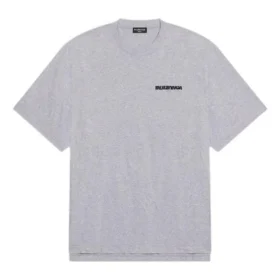 Turn Slit T-shirt “Grijs-Zwart” 675016TLVB31167