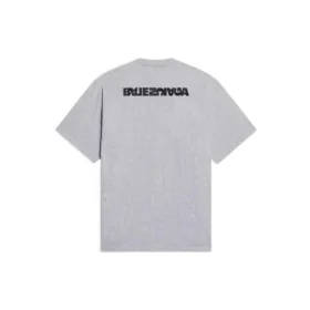 Turn Slit T-shirt “Grijs-Zwart” 675016TLVB31167