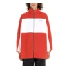 Tweekleurig jasje met doorlopende rits “Red White” 571434TYB186403