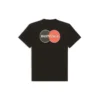 Uniform met logo-opdruk, retro, small, slim fit, korte mouw, zwart 612964TIV791000
