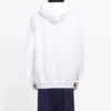 Unisex BB-print fleece wit 570811TEV199044