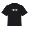 Unisex FW 21 met gratis letterbedrukking Zwart 661715TKVD31070