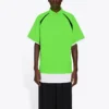 Unisex FW21 geborduurd Poloshirt Groen 661507TKVA53007