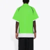 Unisex FW21 geborduurd Poloshirt Groen 661507TKVA53007