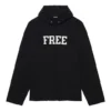 Unisex FW21 Sweatshirt met gratis letterbedrukking Zwart 661711TKVD41070