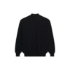 Unisex FW21 Sweatshirt met ronde hals en gratis print, zwart 652981TKVD41070