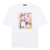 Unisex ‘I Love Dogs’-print, wit 641614TJVH19000