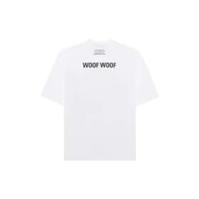 Unisex ‘I Love Dogs’-print, wit 641614TJVH19000