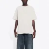 Unisex SS21-logo T-shirt met ronde hals, grijs 641675TKV712966