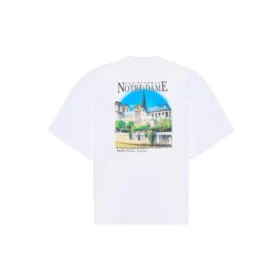 Unisex SS21 oversized katoenen T-shirt, wit 641614TJVH69000