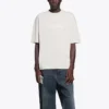 Unisex SS21 T-shirt met logoprint Grijs 612966TIV542970