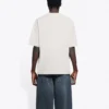 Unisex SS21 T-shirt met logoprint Grijs 612966TIV542970