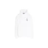 Unisex-sweatshirt met logo, oversized, wit 620973TIV459040