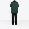 UNISEX-T-shirt met print, ruime pasvorm “Groen” 657059TKV973010