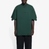 UNISEX-T-shirt met print, ruime pasvorm “Groen” 657059TKV973010