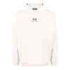 Unity-hoodie, wijde pasvorm “Light Beige Black” 674986TLVG19054