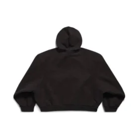 Unity Sports Icon Boxy hoodie met ritssluiting, ruime pasvorm “Black” 787354TQVD59034