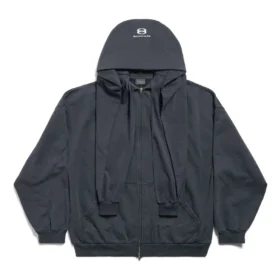 Unity Sports Icon Incognito Hoodie with Zip, Oversized “Black” 794030TQVB24372