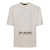 UW ADVERTENTIE HIER Oversized T-shirt “Beige” 676589TLVF49054