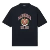 Varsity Logo T-shirt Medium Fit “Zwart” 612966TLV891076