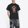 Varsity Logo T-shirt Medium Fit “Zwart” 612966TLV891076