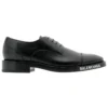 Veterschoenen met logo op de neus “Zwart” 590716WA7201000