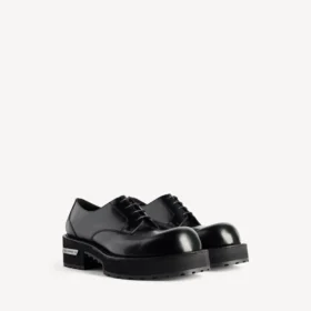 Veterschoenen voor heren in zwart