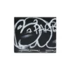 Vierkant opgevouwen graffiti-portemonnee “Black White” 594549210LH1090