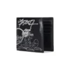Vierkant opgevouwen graffiti-portemonnee “Black White” 594549210LH1090