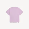 Vintage oversized T-shirt voor dames in oudroze