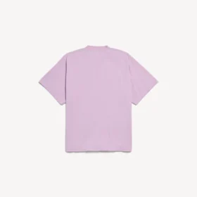 Vintage oversized T-shirt voor dames in oudroze