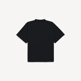 Vintage surfer oversized T-shirt voor heren in zwart