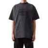 Vintage T-shirt met ruime pasvorm “Washed Black” 641675TMVH81055