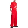 Voetbal-baggy-joggingbroek “Red White” 777708TPVW36643