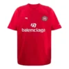 Voetbalshirt oversized “Red White” 641658TJV516540