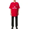 Voetbalshirt oversized “Red White” 641658TJV516540