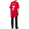 Voetbalshirt oversized “Red White” 641658TJV516540