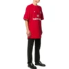 Voetbalshirt oversized “Red White” 641658TJV516540