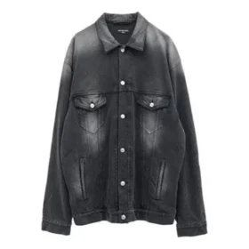 Washed Denim Jassen Large Fit “Black” 662772TKVG51000
