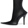 Witch 110 mm enkellaarsjes “Black Sheepskin” 747603WBCW01000