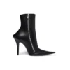 Witch 110 mm enkellaarsjes “Black Sheepskin” 747603WBCW01000
