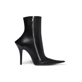 Witch 110 mm enkellaarsjes “Black Sheepskin” 747603WBCW01000