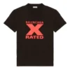 X-Rated Small Slim Fit met korte mouwen Zwart 612964TIVA71076
