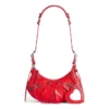Xs Le Cagole schoudertas “Tomato Red” 6713091VG9Y6534
