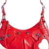 Xs Le Cagole schoudertas “Tomato Red” 6713091VG9Y6534