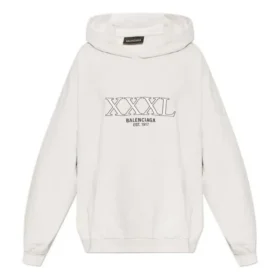 XXXL oversized Hoodie met overtrek “Off White” 713677TNVD99784