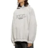 XXXL oversized Hoodie met overtrek “Off White” 713677TNVD99784