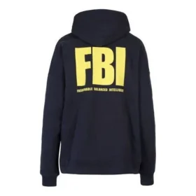 Year Of The Tiger FBI omkeerbare Hoodies “Navy” 682144TLVM44084