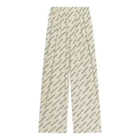 Year Of The Tiger Typo-pyjamabroek “Beige” 681819TLLJ12599